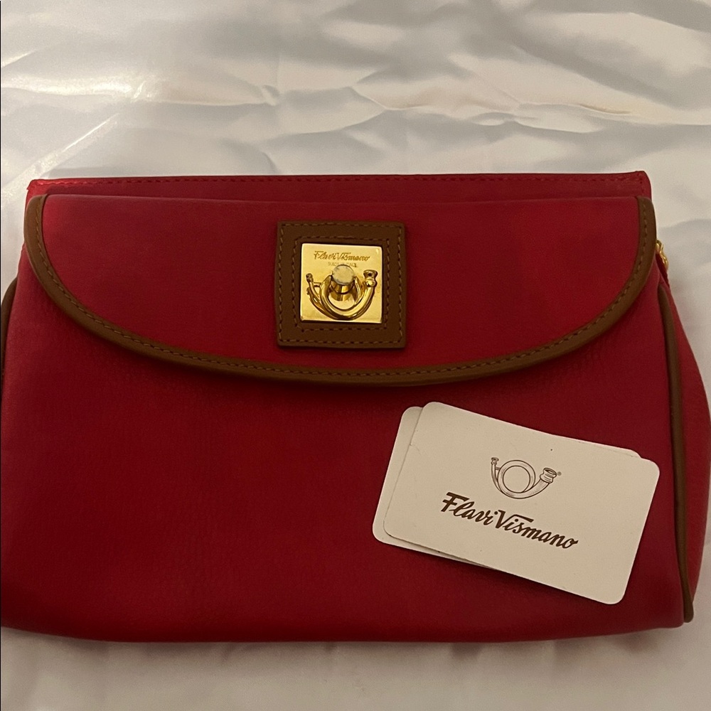 Flavi Vismano red clutch - Picture 2 of 12